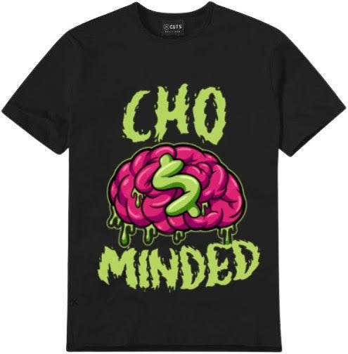 Money Brain Tee — Black