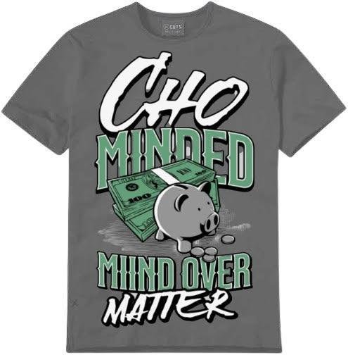 Mind Over Matter Tee — Charcoal